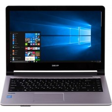 14" Ноутбук DEXP Athena T106 серебристый