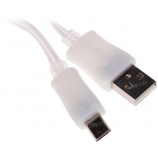Кабель DEXP micro USB - USB белый 0.8 м